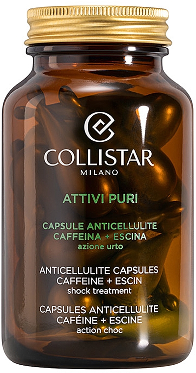 Antycellulitowe kapsułki do ciała z kofeiną - Collistar Anticellulite Capsules Caffeine