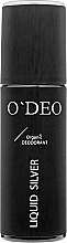 Organiczny dezodorant dla mężczyzn - O'Deo Organic DEOdorant For Men Liquid Silver — Zdjęcie N1