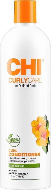 Odżywka do włosów kręconych - CHI Curly Care Curl Conditioner — Zdjęcie N2