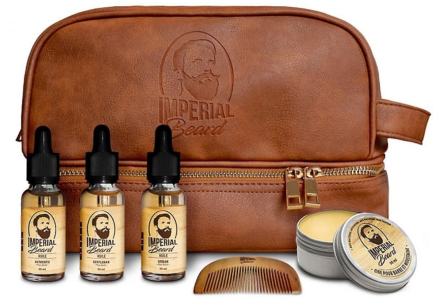 Zestaw, 6 produktów - Imperial Beard Oils and Wax Kit — Zdjęcie N1