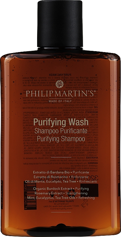Oczyszczający szampon do włosów dla mężczyzn - Philip Martin's Purifying Shampoo — Zdjęcie N2