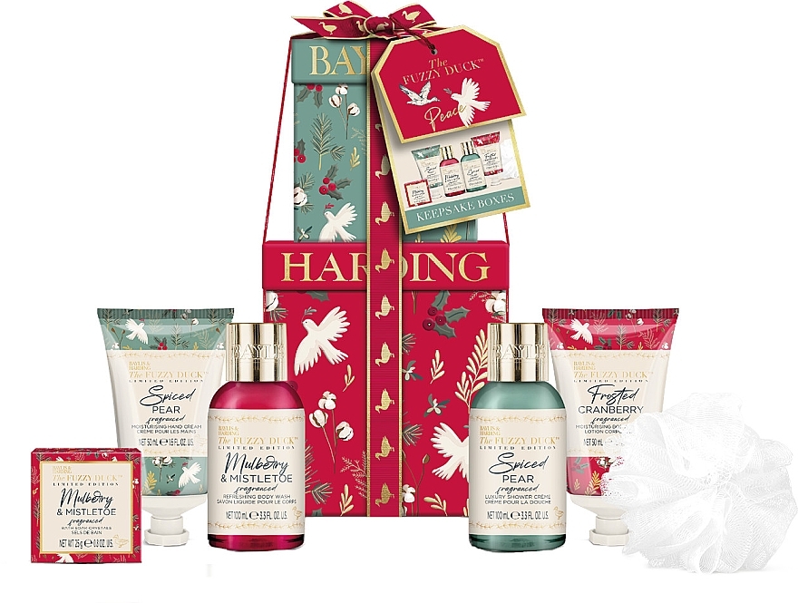 Zestaw, 6 produktów - Baylis & Harding The Fuzzy Duck Winter Wonderland Luxury Pamper Tin Gift Set — Zdjęcie N1