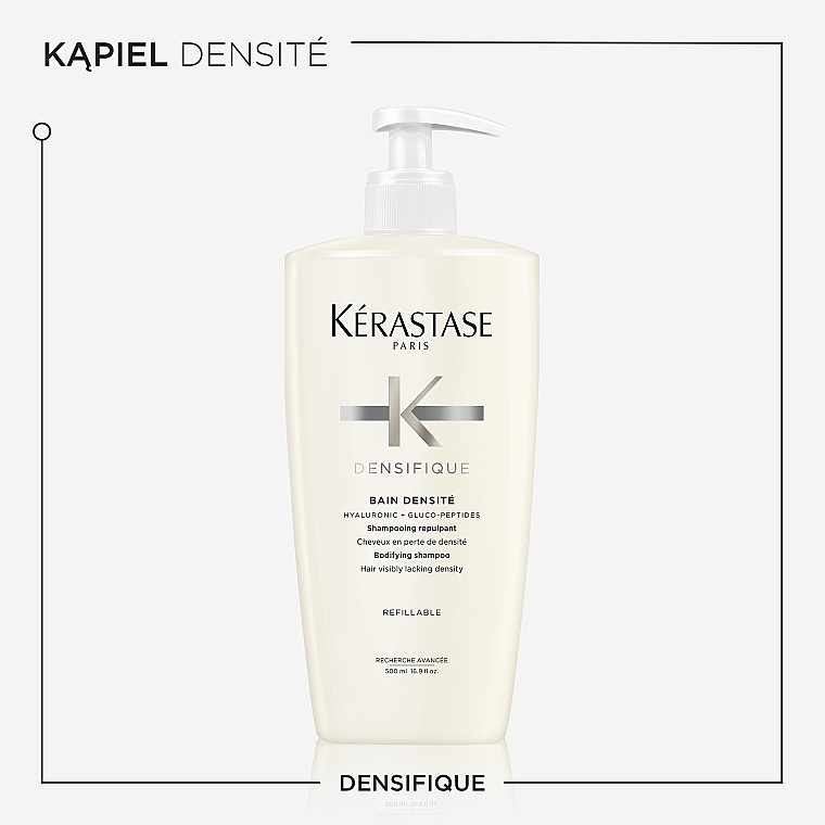 Kąpiel zwiększająca gęstość włosów - Kérastase Densifique Bain Densité Bodifying Shampoo — Zdjęcie N2