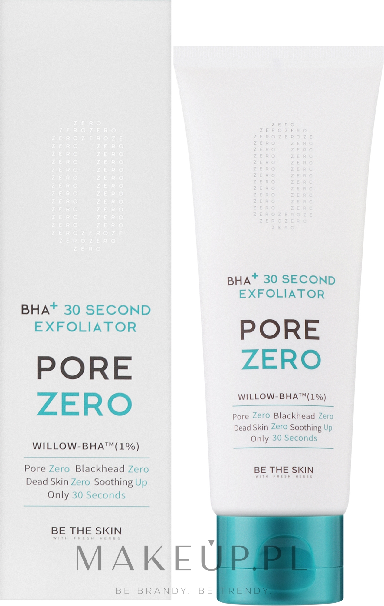 Peeling do twarzy w rolce - Be The Skin BHA+ Pore Zero 30 Second Exfoliator — Zdjęcie 100 g