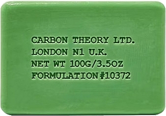Oczyszczające mydło do twarzy - Carbon Theory Superfood Facial Cleansing Bar Green — Zdjęcie N2