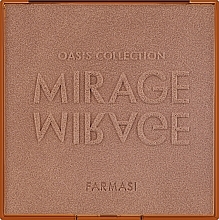 Paleta cieni do powiek Mirage - Farmasi Oasis Collection Mirage Eyeshadow Palette — Zdjęcie N2