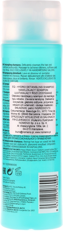 Nawilżający szampon z keratyną - Revlon Professional Equave Hydro Detangling Shampoo — Zdjęcie N2