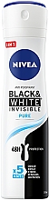Kup Antyperspirant w sprayu - Nivea Black & White Invisible Pure Fashion Edition 48H Protection