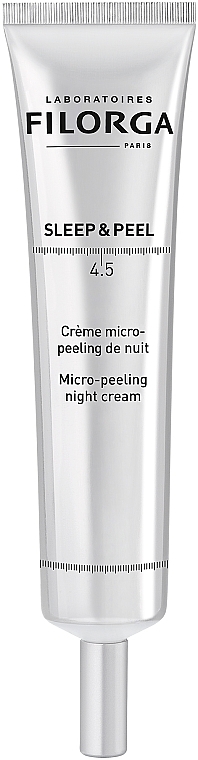 Peelingujący krem na noc - Filorga Sleep & Peel Micropeeling Night Cream