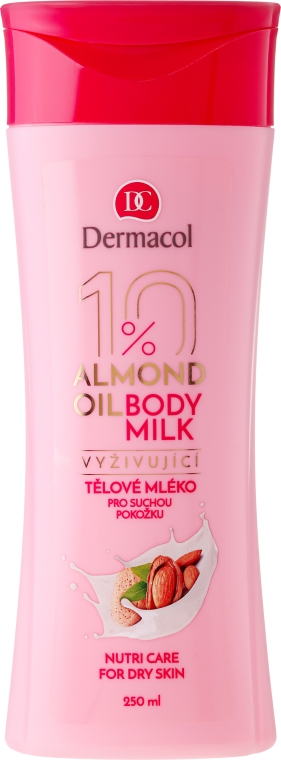 Mleczko do ciała z olejem migdałowym - Dermacol Almond Oil Nourishing Body Milk — Zdjęcie N1