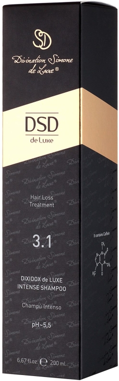 Intensywny szampon de Lux N 3.1 - Simone DSD De Luxe Dixidox DeLuxe Intense Shampoo — Zdjęcie N2