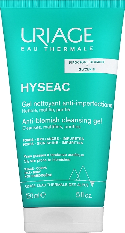 Żel oczyszczający - Uriage Hyseac Anti-blemish Cleansing Gel — Zdjęcie N1