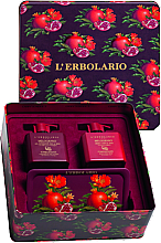 Kup L'Erbolario Pomegranate - Zestaw (h/gel 250 ml + h/cr 250 ml + acc 2 pcs)