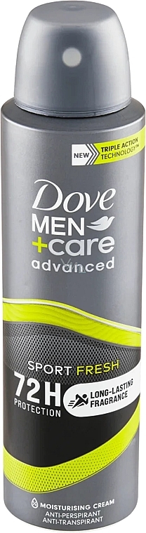 Dezodorant-antyperspirant - Dove Men+Care Sport Fresh 72H Protection Anti-Perspirant — Zdjęcie N1