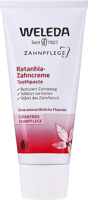 Pasta do zębów z ratanią - Weleda Rathania-Zahncreme — Zdjęcie N2
