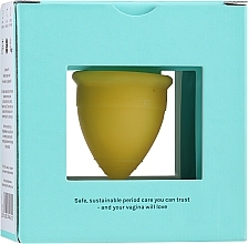 Kup Kubeczek menstruacyjny, model 1, żółty - Lunette Reusable Menstrual Cup Yellow Model 1