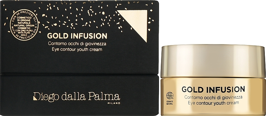 Krem do skóry wokół oczu Płynne złoto - Diego Dalla Palma Gold Infusion Cream — Zdjęcie N2