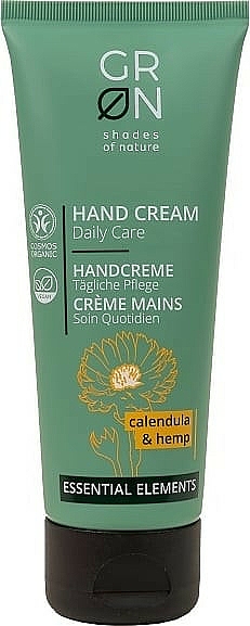 Lekki krem do rąk - GRN Essential Elements Calendula&Hemp Hand Cream — Zdjęcie N1