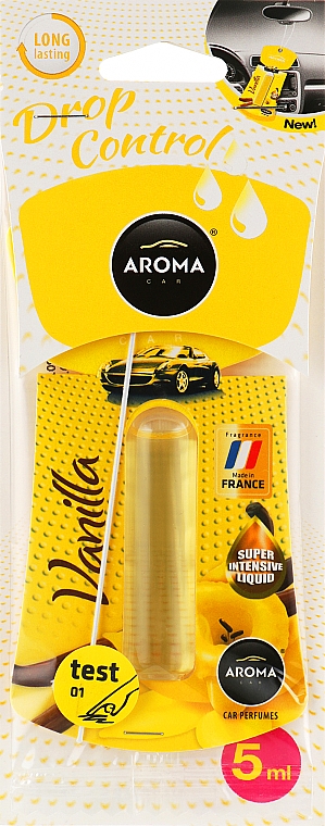 Odświeżacz do samochodu Wanilia - Aroma Car Drop Control Vanilia — Zdjęcie N1