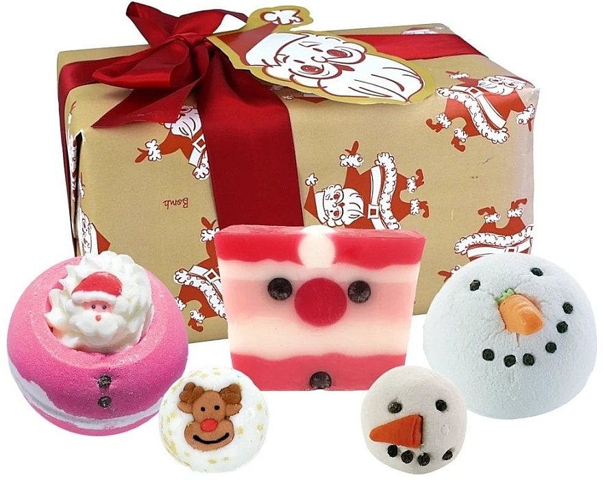 Zestaw, 5 produktów - Bomb Cosmetics Claus For Celebration Gift Box — Zdjęcie N1