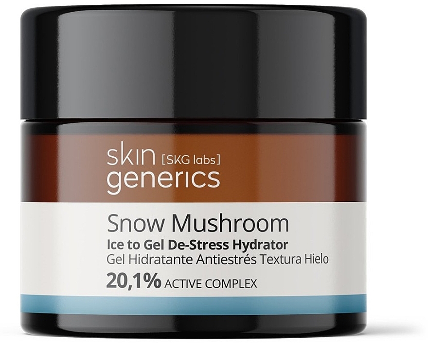 Żel do twarzy - Skin Generics Snow Mushroom Ice to Gel De-Stress Hydrator 20,1% Active Complex — Zdjęcie N1