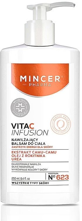 Nawilżający balsam do ciała - Mincer Pharma VitaC lnfusion N623