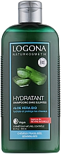 Kup Nawilżająco-ochronny bioszampon do włosów suchych z aloesem - Logona Hair Care Shampoo