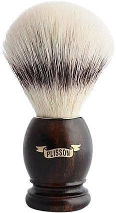 Pędzel do golenia - Plisson Ebony Original Shaving Brush With "High Mountain White" Fibre — Zdjęcie N1