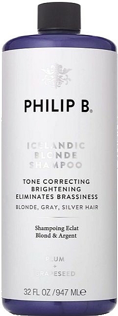 Rozjaśniający szampon do włosów blond - Philip B Icelandic Blonde Shampoo — Zdjęcie N2