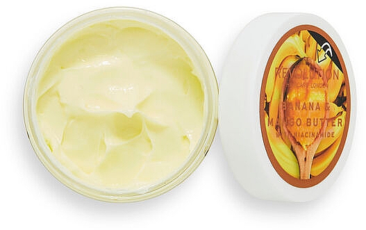 Maska z masłem bananowy i mango oraz niacynamidem - Revolution Haircare Conditioning Banana & Mango Butter with Niacinamide Mask — Zdjęcie N4