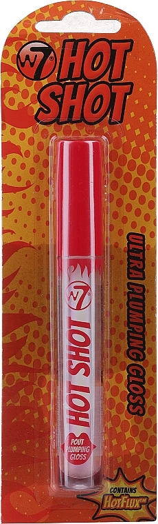 PRZECENA! Błyszczyk do ust - W7 Hot Shot Plumping Gloss * — Zdjęcie N2