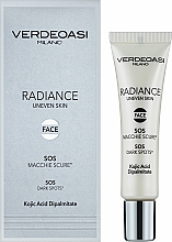 Krem SOS przeciw plamom starczym - Verdeoasi Radiance Uneven Skin SOS Dark Spots — Zdjęcie N2