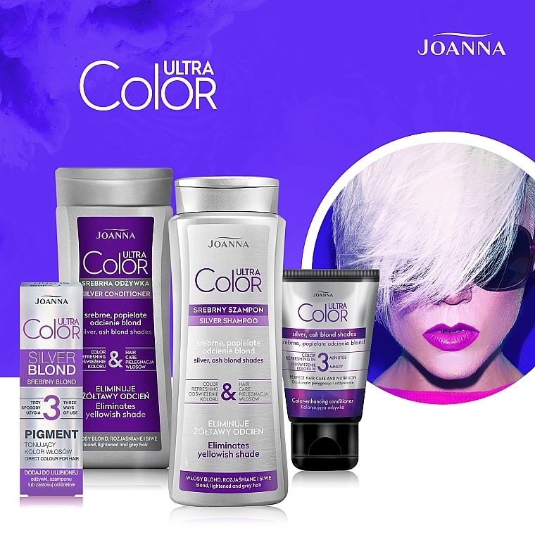 Pigment tonujący kolor włosów - Joanna Ultra Color — Zdjęcie N4