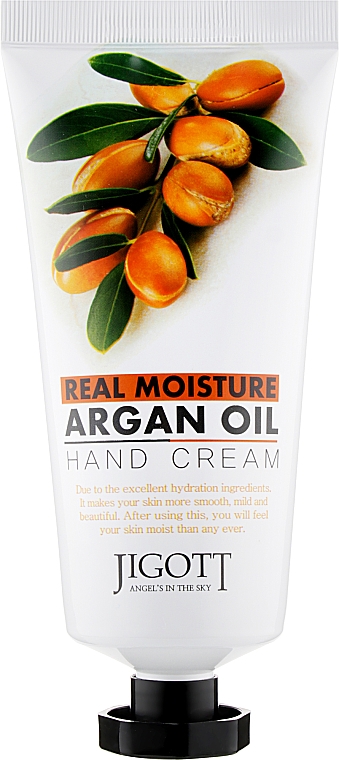 Krem do rąk z olejkiem arganowym - Jigott Real Moisture Argan Oil Hand Cream