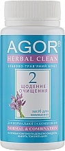 Kup PRZECENA! Codzienne oczyszczanie nr 2 dla cery normalnej i mieszanej - Agor Herbal Clean Normal & Combination *