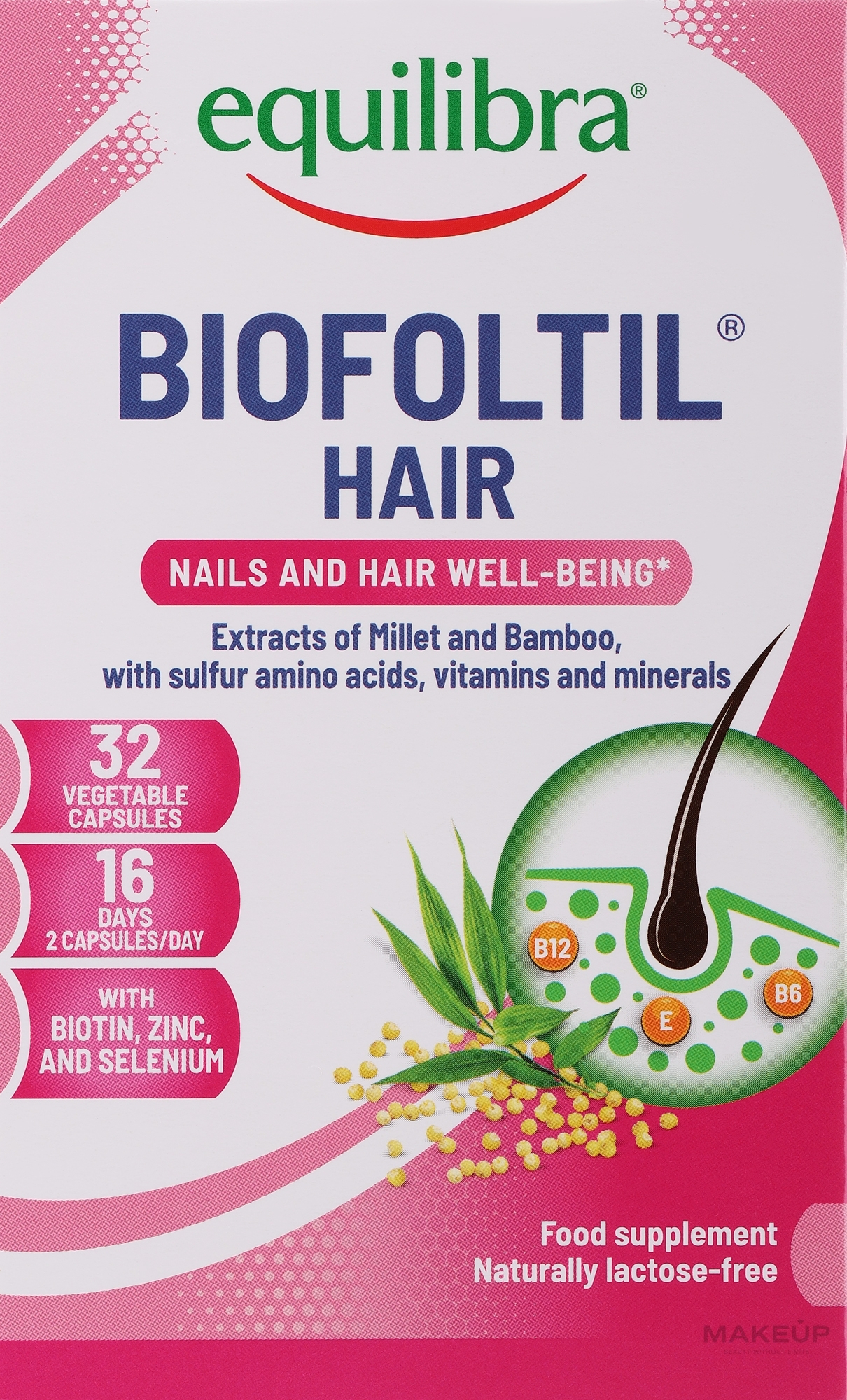 Suplement diety - Equilibra Biofoltil Hair Suplement Diety — Zdjęcie 32 szt.