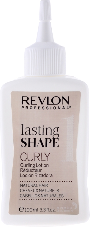 Zestaw do trwałej ondulacji włosów naturalnych - Revlon Professional Lasting Shape Curly 1 (lot / 3 x 100 ml) — Zdjęcie N2