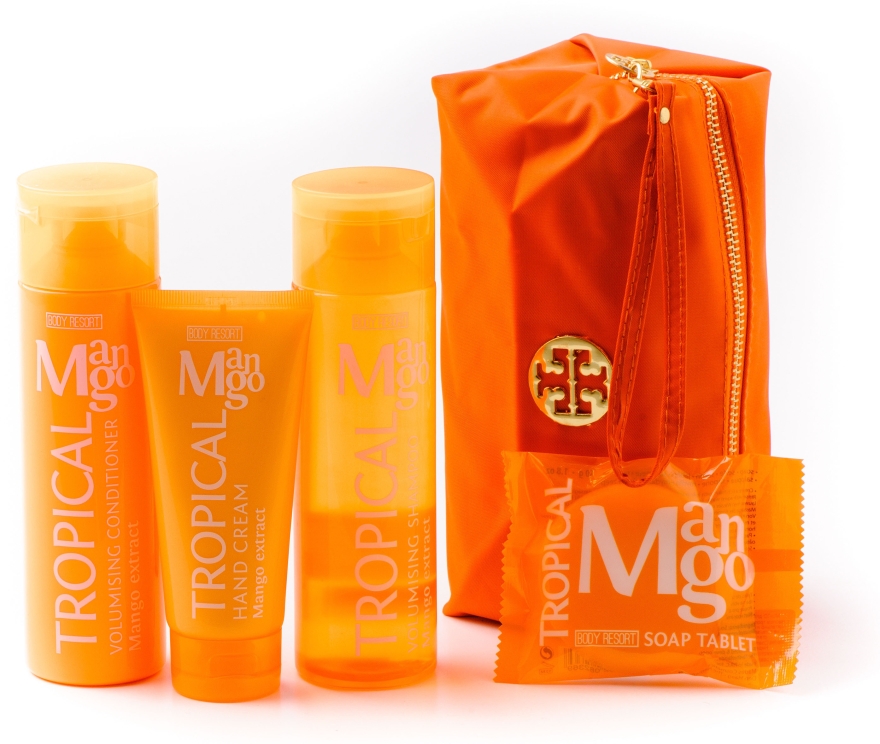 Zestaw kosmetyków Mango - Mades Cosmetics Body Rsort (shm/250ml + cond/250ml + h/cr/100ml + soap/50g)