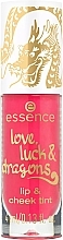 Kup Tint do ust i policzków - Essence Love, Luck & Dragons Lip & Cheek Tint