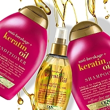 Szampon przeciw łamliwości włosów - OGX Anti-Breakage Keratin Oil Shampoo — Zdjęcie N2