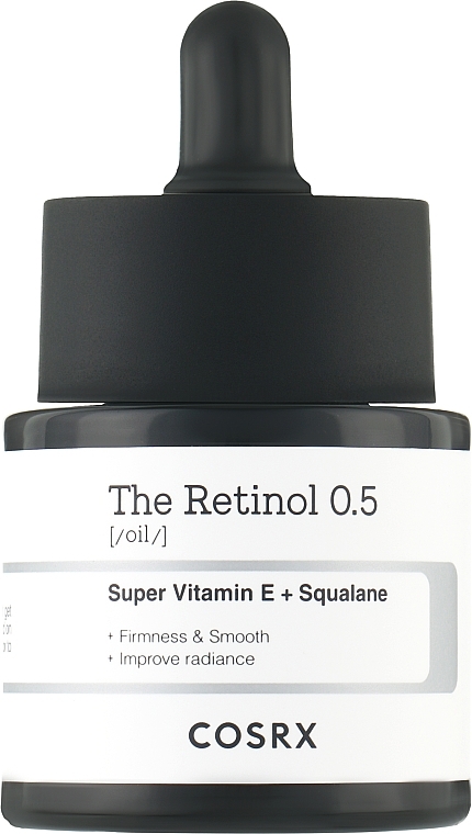 Serum przeciwstarzeniowe z retinolem 0,5% - Cosrx The Retinol 0.5 Super Vitamin E + Squalane — Zdjęcie N1