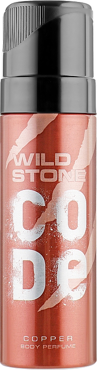 Perfumowany spray do ciała - Wild Stone Code Copper — Zdjęcie N2