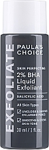 Kup Tonik do twarzy z kwasem salicylowym 2% - Paula's Choice Skin Perfecting 2% BHA Liquid Exfoliant Travel Size