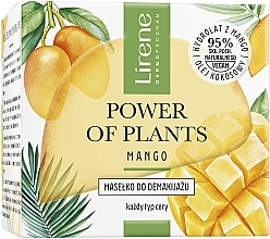 Olejek do demakijażu Mango - Lirene Power Of Plants Mango Make-Up Remover Butter — Zdjęcie N2