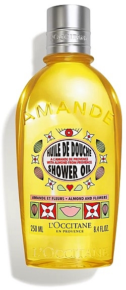 Olejek pod prysznic - L'Occitane Almond & Flowers Shower Oil — Zdjęcie N1