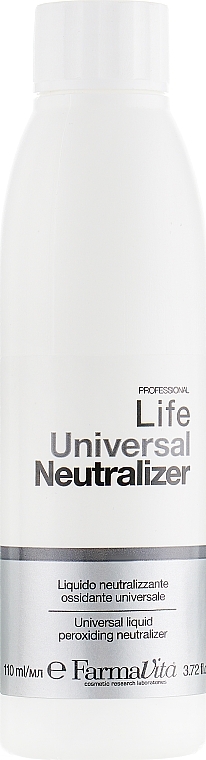 Uniwersalny neutralizator do włosów - Farmavita Life Universal Neutralizer — Zdjęcie N1