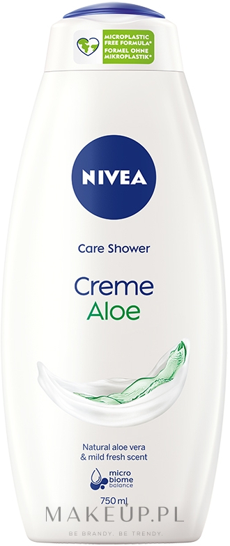 Aloesowy żel pod prysznic - NIVEA Care Shower Cream Natural Aloe Vera — Zdjęcie 750 ml