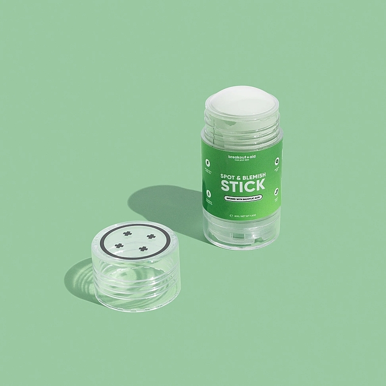 Maska kaolinowa do skóry problematycznej - Breakout + Aid Spot & Blemish Stick Mask with Green Tea — Zdjęcie N4