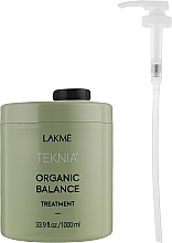 Intensywnie nawilżająca kuracja do wszystkich rodzajów włosów - Lakmé Teknia Organic Balance Treatment — Zdjęcie N1