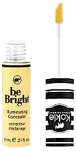 Korektor rozświetlający do twarzy - Kokie Professional Be Bright Illuminating Concealer Color Correct — Zdjęcie N1